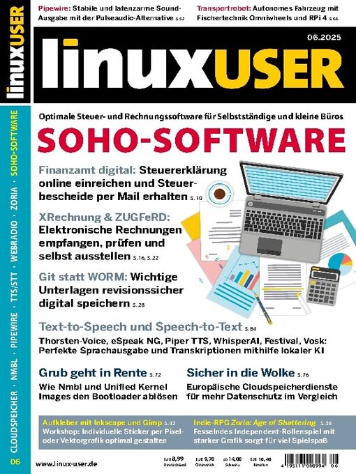 Title details for LinuxUser by Computec Media GmbH - Available
